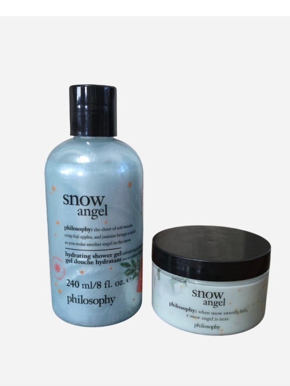 philosophy Snow Angel Hydrating Shower Gel & Body Cloud Crream Set